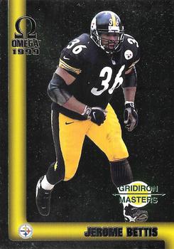1999 Pacific Omega - Gridiron Masters #27 Jerome Bettis Front