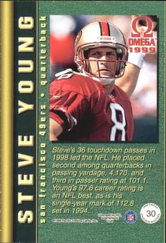 1999 Pacific Omega - Gridiron Masters #30 Steve Young Back