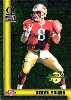 1999 Pacific Omega - Gridiron Masters #30 Steve Young Front