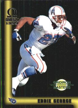 1999 Pacific Omega - Gridiron Masters #35 Eddie George Front