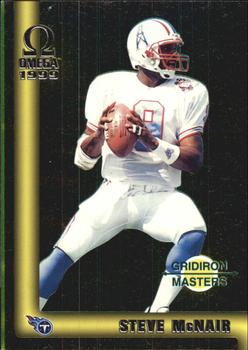 1999 Pacific Omega - Gridiron Masters #36 Steve McNair Front