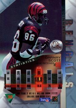 1995 Fleer Metal #38 Darnay Scott Back