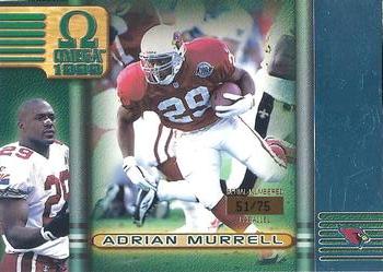 1999 Pacific Omega - Platinum Blue #4 Adrian Murrell Front