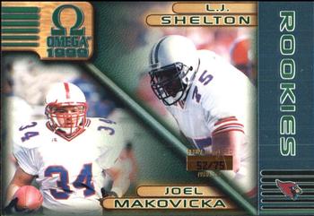 1999 Pacific Omega - Platinum Blue #8 Joel Makovicka / L.J. Shelton Front