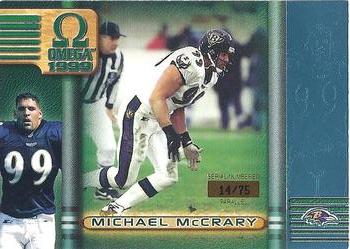 1999 Pacific Omega - Platinum Blue #22 Michael McCrary Front