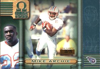 1999 Pacific Omega - Platinum Blue #235 Mike Archie Front