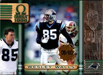 1999 Pacific Omega - Premiere Date #40 Wesley Walls Front