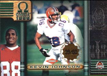 1999 Pacific Omega - Premiere Date #60 Kevin Johnson Front