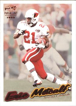 1999 Pacific Paramount - Copper #4 Eric Metcalf Front