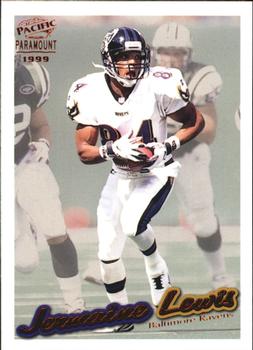 1999 Pacific Paramount - Copper #21 Jermaine Lewis Front