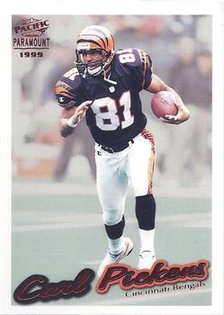 1999 Pacific Paramount - Copper #54 Carl Pickens Front