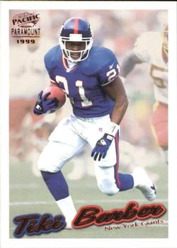 1999 Pacific Paramount - Copper #156 Tiki Barber Front