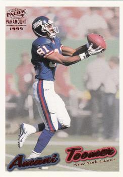1999 Pacific Paramount - Copper #161 Amani Toomer Front