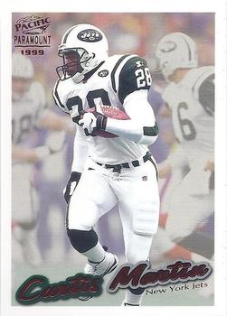 1999 Pacific Paramount - Copper #168 Curtis Martin Front