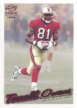 1999 Pacific Paramount - Copper #212 Terrell Owens Front