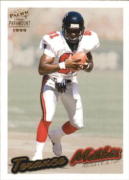 1999 Pacific Paramount - Gold #14 Terance Mathis Front