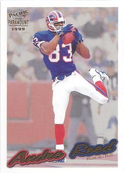 1999 Pacific Paramount - Gold #30 Andre Reed Front