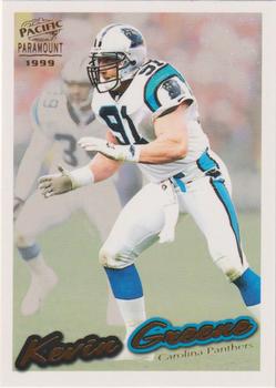 1999 Pacific Paramount - Gold #37 Kevin Greene Front