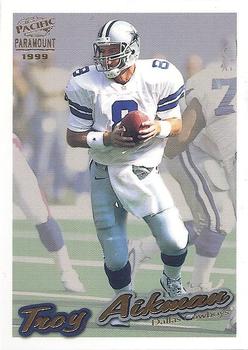 1999 Pacific Paramount - Gold #66 Troy Aikman Front