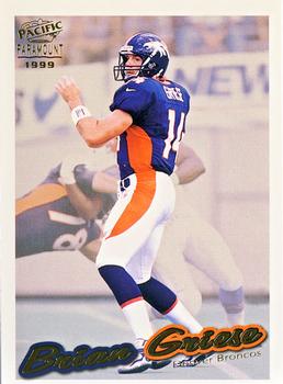 1999 Pacific Paramount - Gold #78 Brian Griese Front
