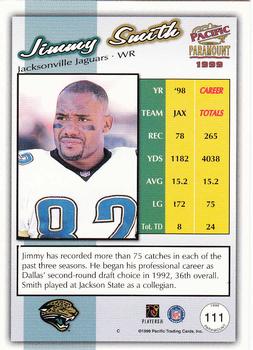 1999 Pacific Paramount - Gold #111 Jimmy Smith Back