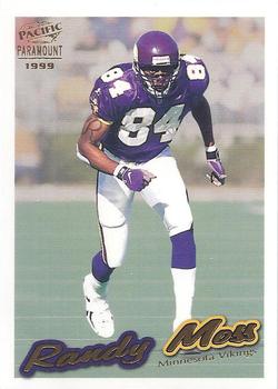 1999 Pacific Paramount - Gold #134 Randy Moss Front