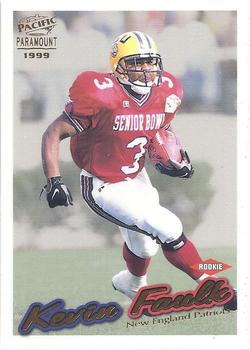 1999 Pacific Paramount - Gold #141 Kevin Faulk Front