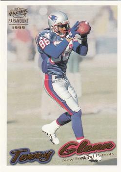 1999 Pacific Paramount - Gold #142 Terry Glenn Front