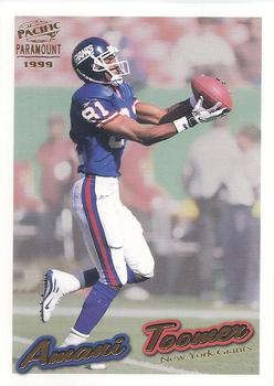 1999 Pacific Paramount - Gold #161 Amani Toomer Front