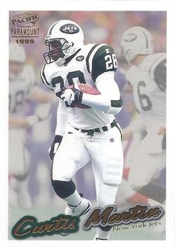 1999 Pacific Paramount - Gold #168 Curtis Martin Front