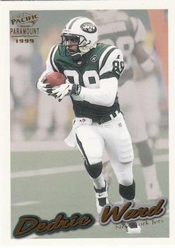 1999 Pacific Paramount - Gold #170 Dedric Ward Front
