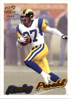 1999 Pacific Paramount - Gold #200 Ricky Proehl Front