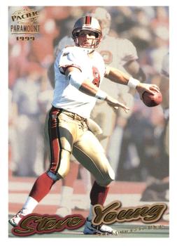 1999 Pacific Paramount - Gold #216 Steve Young Front