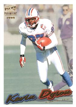 1999 Pacific Paramount - Gold #237 Kevin Dyson Front