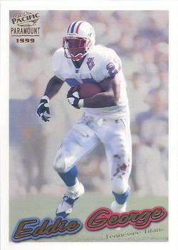 1999 Pacific Paramount - Gold #238 Eddie George Front
