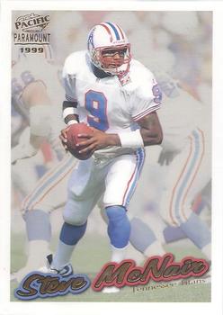 1999 Pacific Paramount - Gold #241 Steve McNair Front