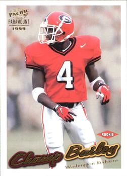 1999 Pacific Paramount - Gold #245 Champ Bailey Front