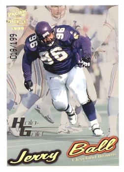 1999 Pacific Paramount - HoloGold #58 Jerry Ball Front