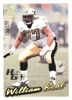 1999 Pacific Paramount - HoloGold #152 Willie Roaf Front