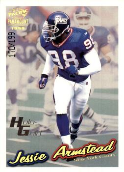 1999 Pacific Paramount - HoloGold #155 Jessie Armstead Front