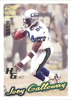 1999 Pacific Paramount - HoloGold #219 Joey Galloway Front