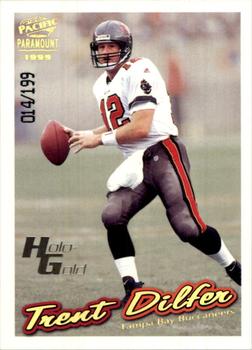 1999 Pacific Paramount - HoloGold #228 Trent Dilfer Front