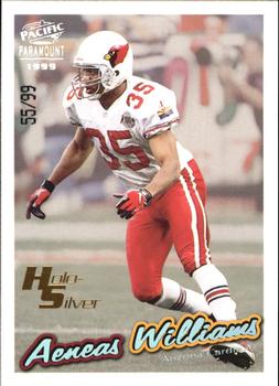1999 Pacific Paramount - HoloSilver #9 Aeneas Williams Front