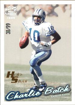 1999 Pacific Paramount - HoloSilver #83 Charlie Batch Front
