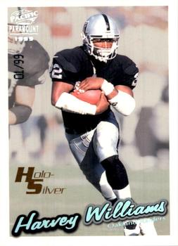 1999 Pacific Paramount - HoloSilver #177 Harvey Williams Front