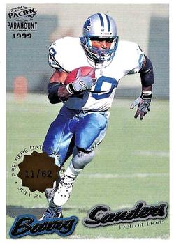 1999 Pacific Paramount - Premiere Date #89 Barry Sanders Front
