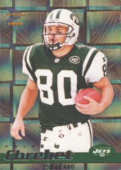 1999 Pacific Prism - Holographic Gold #99 Wayne Chrebet Front