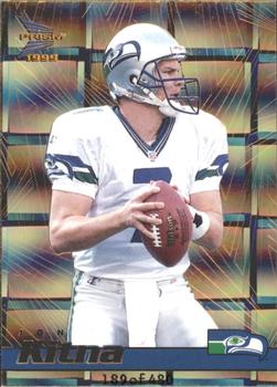 1999 Pacific Prism - Holographic Gold #134 Jon Kitna Front