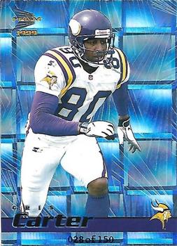 1999 Pacific Prism - Holographic Mirror #79 Cris Carter Front