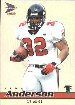 1999 Pacific Prism - Premiere Date #6 Jamal Anderson Front